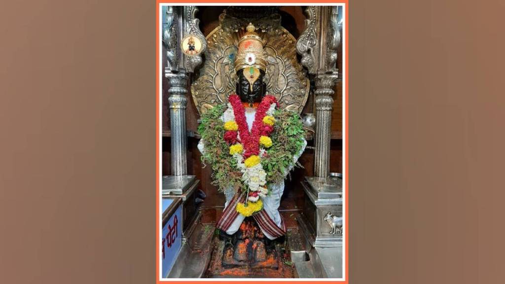 51 foot Vitthal idol in navghar and jarimari lake in Kashimira in mira bhayandar