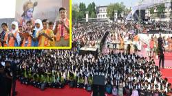 ५० हजार विद्यार्थ्यांकडून सामूहिक गीता पठणाचा विश्वविक्रम, खासदार महोत्सवात जागर भक्तीचा