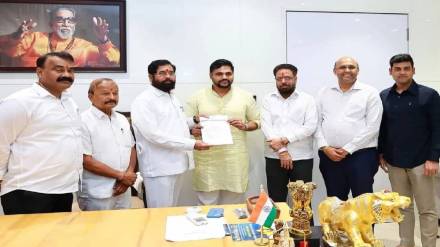 shinde shiv sena secured mahesh gaikwad appointed as Kalyan ulhasnagar assembly chief