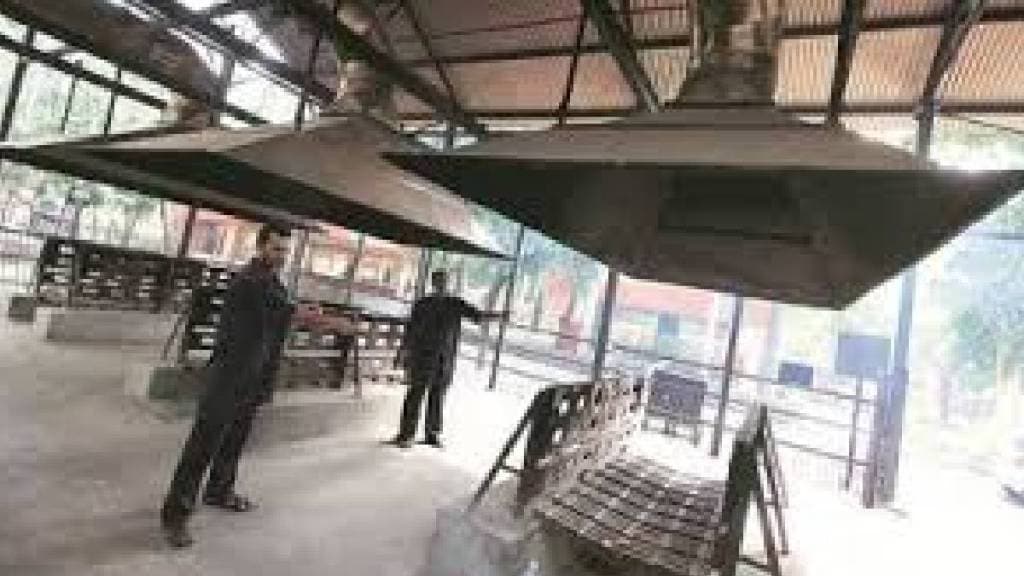 Vasai Virar municipal corpoation crematorium for dead animals