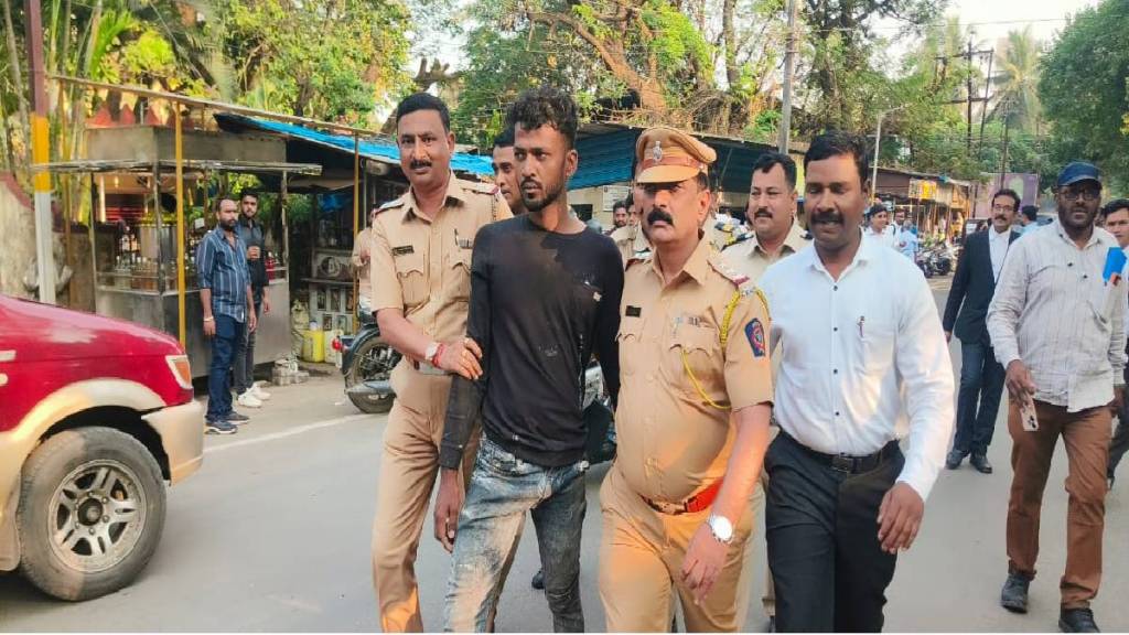 accused of sexually assaulting 12 year old he fled before produced Vasai court