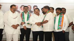 BJP MLA Bunty Bhangadia supporters joined Congress party