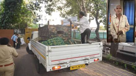 leopard attacked residents of Vanvihar Colony in mahatmanagar leopard attacked residents of Vanvihar Colony in mahatmanagar