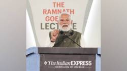 मेकॉलेच्या गुलामगिरी मानसिकतेला दहा वर्षांत समूळ नष्ट करा! ‘गोएंका स्मृती व्याख्याना’त पंतप्रधान नरेंद्र मोदी यांचे आवाहन