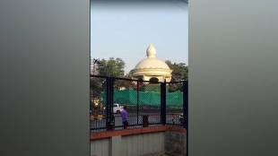 Navi Mumbai NMMC sealed Chhatrapati Shivaji Maharaj statue