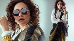 Photos : ‘सिल्क साडी, पफ स्लीव्ह्ज ब्लाऊज…’ अमृता खानविलकरच्या ‘या’ लूकची का होतीये चर्चा?