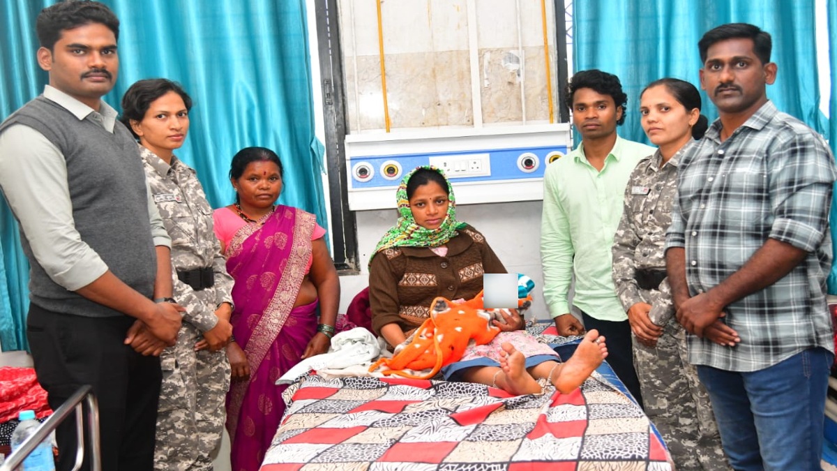 Gadchiroli Surrendered Naxal Couple Arjun Summi Baby Born Project Sanjivani Police Rehabilitation Maharashtra Surrender Scheme