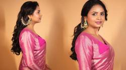 Photos : ‘गुलाबी साडी, कुंदन झुमके…’  पारंपरिक अंदाजात खुललं अपूर्वा गोरेचं सौंदर्य