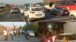 पुणे – सातारा महामार्गावर निघताय? सावधान! खंबाटकी बोगद्यात ट्रक उलटल्याने वाहनांच्या रांगा…