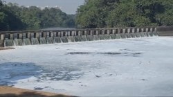 पिंपरी-चिंचवडची जीवनदायिनी पवना नदी फेसाळली