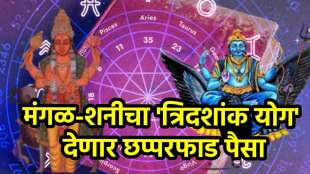 Mangal Shani make tridashank yog