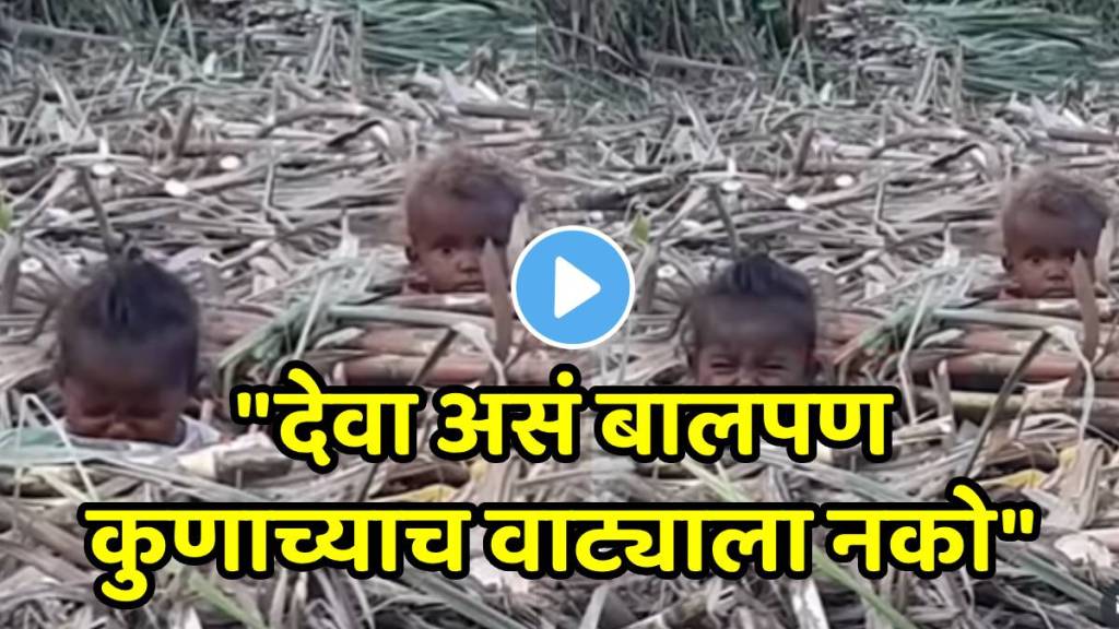 Heartbroken video of sugarcane workers' children emotional video