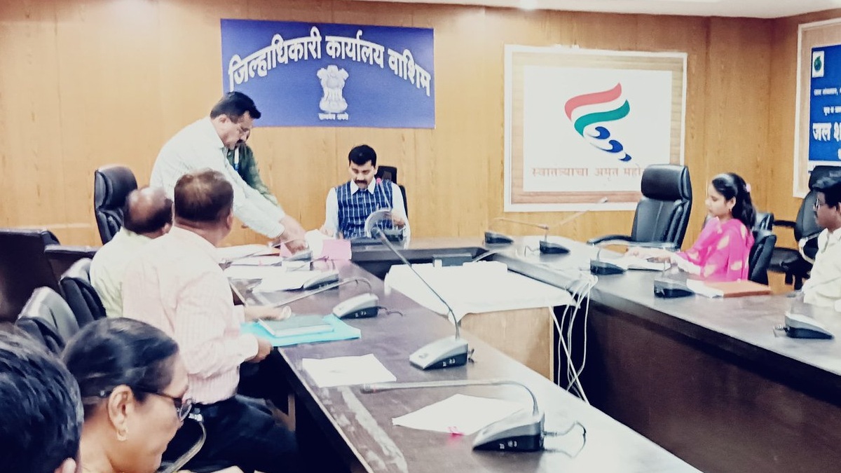 Pokra Climate Resilient Farming Washim Agriculture Deshmukh Krishi Sanjivani Yojana Global Bank Collector Kumbhejkar