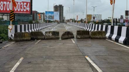 nilje flyover construction