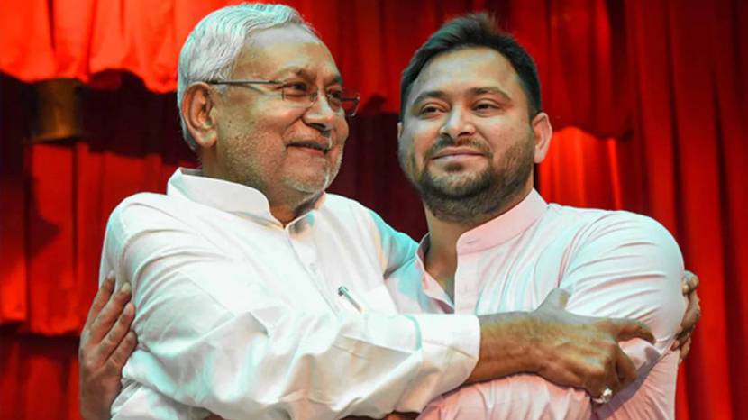 Nitish Kumar and Tejashwi Yadav