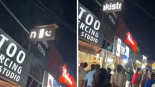 Pakistan Zindabad slogan Goa beach shops