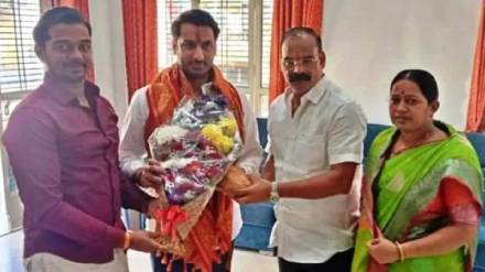 Parth Pawar meets gangster Gaja Marne Parth Pawar meets gangster Gaja Marne