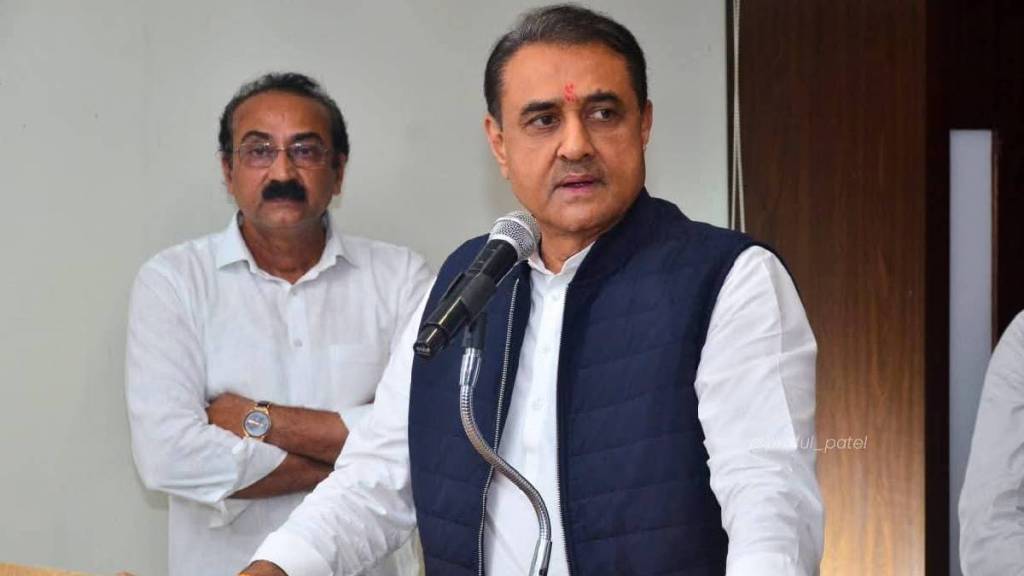 Praful Patel warns political leaders in Bhandara Praful Patel warns political leaders in Bhandara