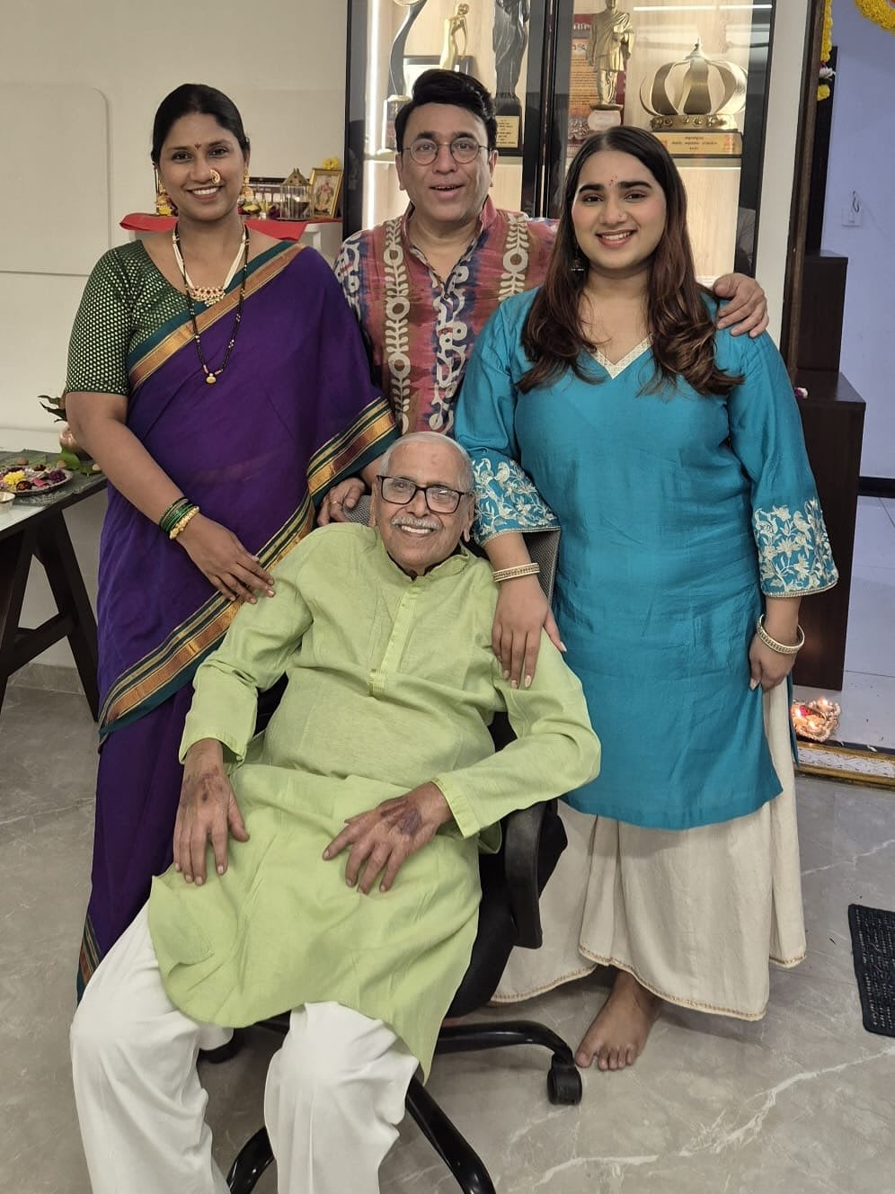 Pushkar Shrotri Daughter Shanaia Information