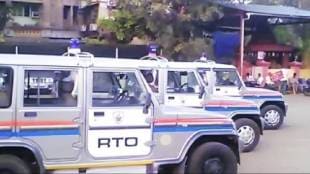 Action taken against vehicles by RTO's squad