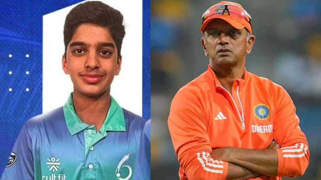 Rahul Dravid Son Anvay Selected in India U19 B Squad for Afghanistan Tri Series in Bengaluru