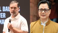“राहुल गांधी हे स्वतःचं अपयश लपवत आहेत, जर मतदार यादीत घोळ आहेत तर..”; किरेन रिजिजू यांचं प्रत्युत्तर