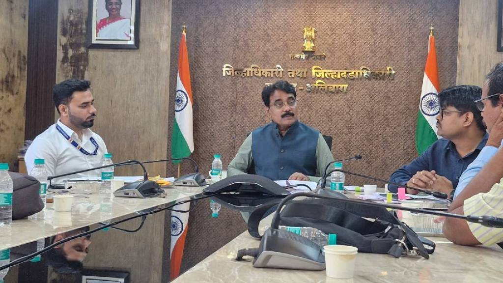 Press conference at the District Collector's Office in the backdrop of the upcoming Municipal Council elections Press conference at the District Collector's Office in the backdrop of the upcoming Municipal Council elections