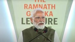 “शेजारी देशांमध्ये गृहकलह सुरू असताना भारताच्या अर्थव्यवस्थेने…”, रामनाथ गोएंका स्मृती व्याख्यानात पंतप्रधान मोदींचे महत्त्वाचे विधान