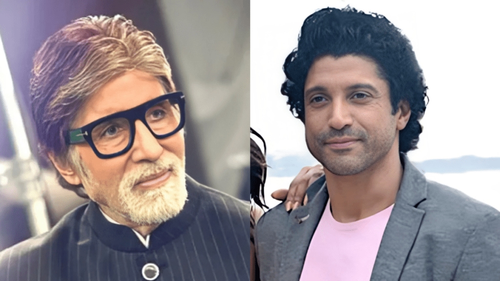 Farhan Akhtar tried to teach acting to Amitabh Bachchan during Lakshya says Big B was taking time to perform Farhan Akhtar tried to teach acting to Amitabh Bachchan during Lakshya says Big B was taking time to perform