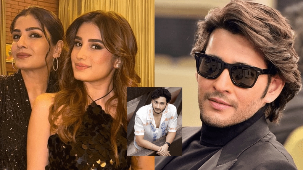 Raveena tandon daughter rasha Thadani announces her telugu debut with Mahesh babu nephew Raveena tandon daughter rasha Thadani announces her telugu debut with Mahesh babu nephew