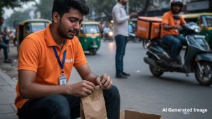 BlinkIt delivery boy crying story