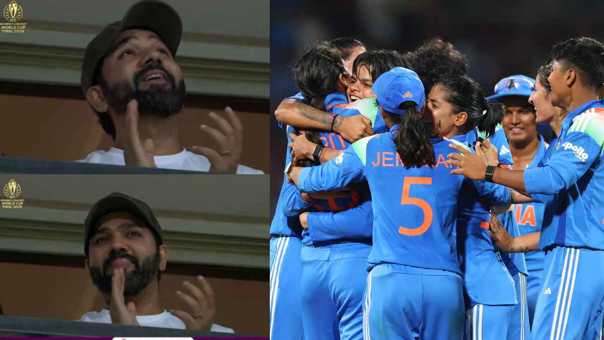 Rohit Sharma Reaction: आभाळाकडे डोळे अन्…, रोहित शर्मा भारतीय महिला संघ वर्ल्ड चॅम्पियन होताच झाला भावुक; प्रतिक्रिया होतेय व्हायरल