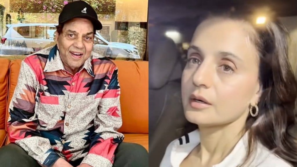 शाहरुख खानने घेतली धर्मेंद्र यांची भेट (फोटो - इन्स्टाग्राम) शाहरुख खानने घेतली धर्मेंद्र यांची भेट (फोटो - इन्स्टाग्राम)