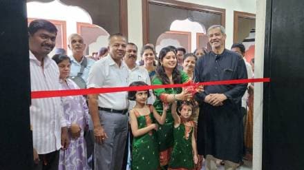 Actress Prajakta Mali inaugurated the 'Shivsmriti' gallery in Shivsruthi