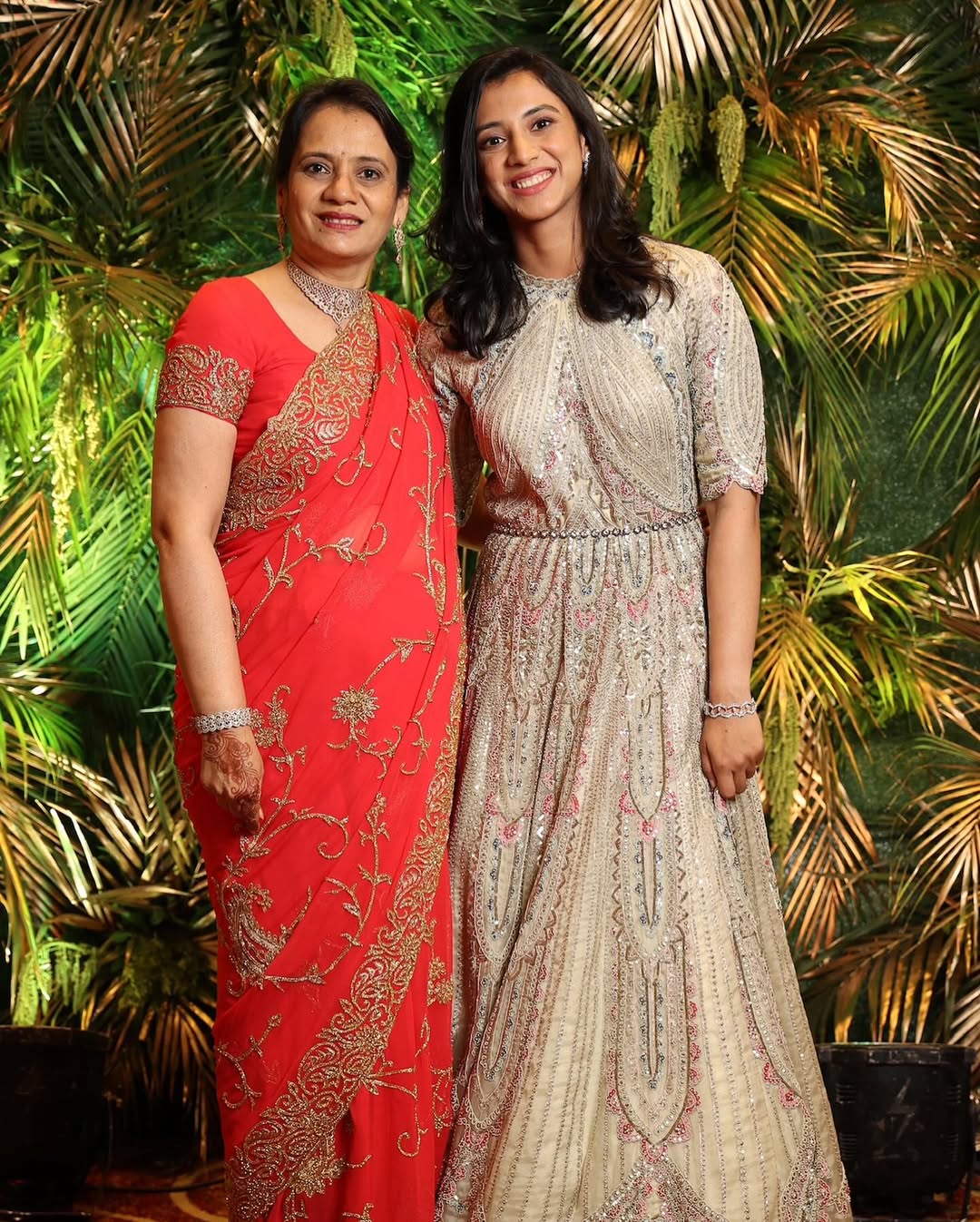 Smriti Mandhana Family Photos