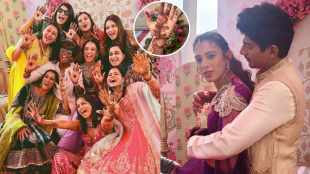 Smriti Mandhana Mehendi Photos Jemimah Rodrigues Manduuu Name on Her Hand Goes Viral