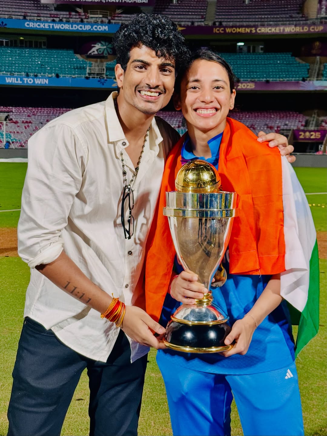 Smriti Mandhana Palaash Muchhal Tattoo Viral