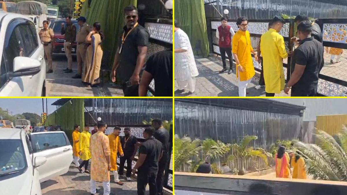 Preparations for Smriti Mandhana-Palash Muchhal wedding; Women's team and wedding guests arrive; Police security tight