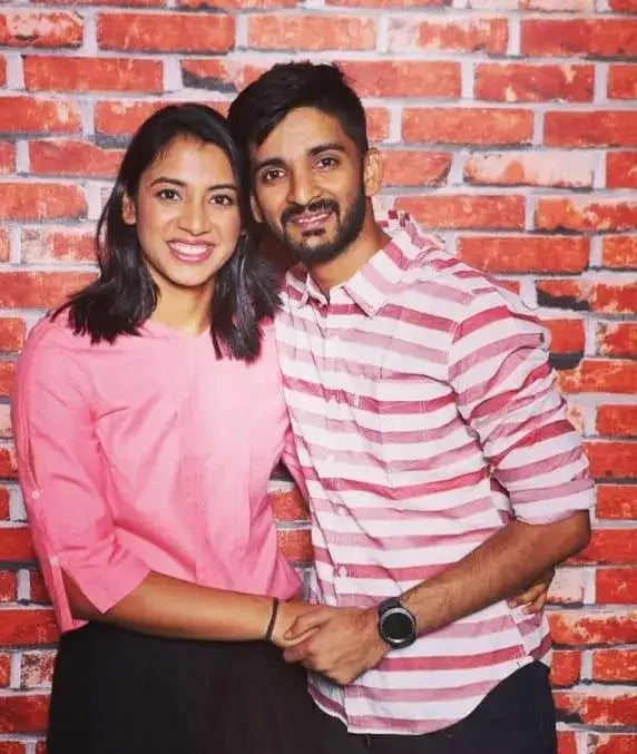 Smriti Mandhana Family Photos