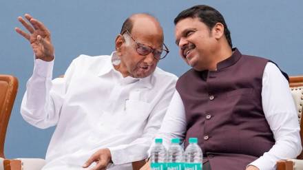 Sharad Pawar and Devendra Fadnavis