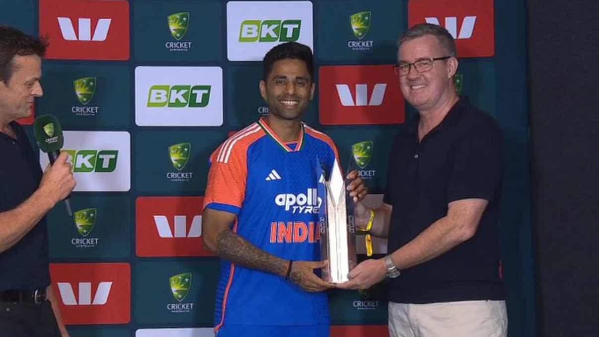 IND vs AUS: “याचं सर्व श्रेय…”, सूर्यकुमार यादवचं सामन्यानंतर मोठं वक्तव्य; कोणाला दिलं भारताच्या मालिका विजयाचं श्रेय?