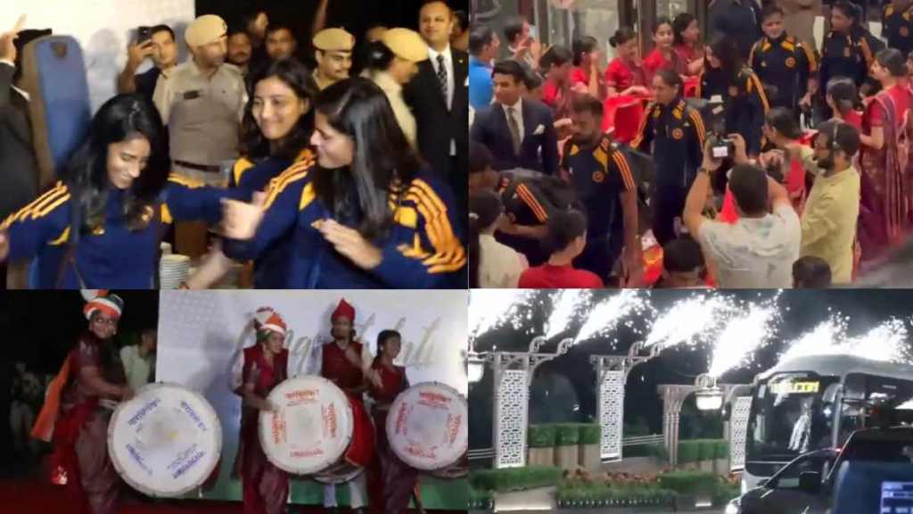 India Women World Cup Team Grand Welcome at Delhi set to meet Prime Minister Narendra Modi on Wednesday India Women World Cup Team Grand Welcome at Delhi set to meet Prime Minister Narendra Modi on Wednesday