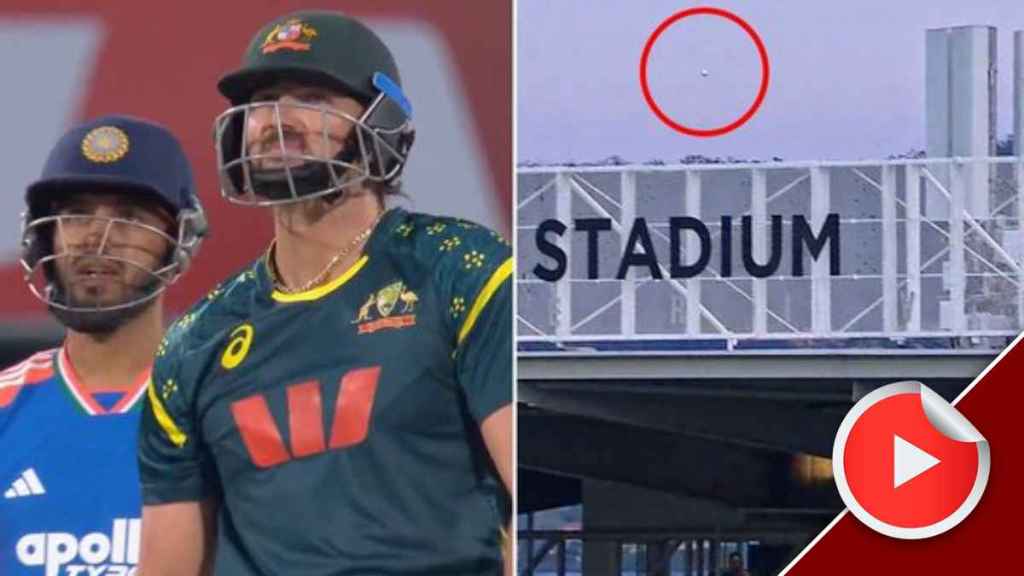 Tim David 129 M Longest Six in T20 Cricket History Video Viral IND vs AUS