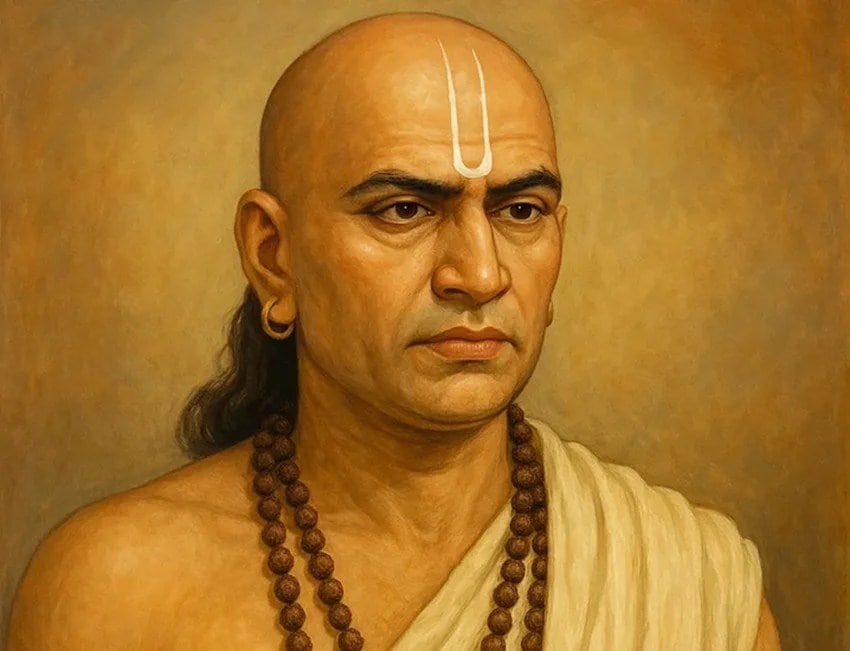 Acharya Chanakya giving life advice.