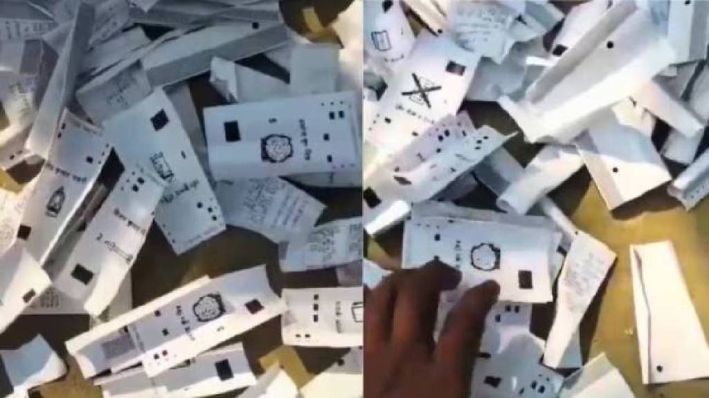 VVPAT slips Bihar Assembly Election 2025