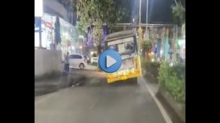 Vasai Virar VVCMT Bus Pushpa Style Accident Risk Danger Overload Transport Safety