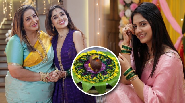 Veen Doghatli Hi Tutena Swanandi Adhira Green Bangles Ceremony