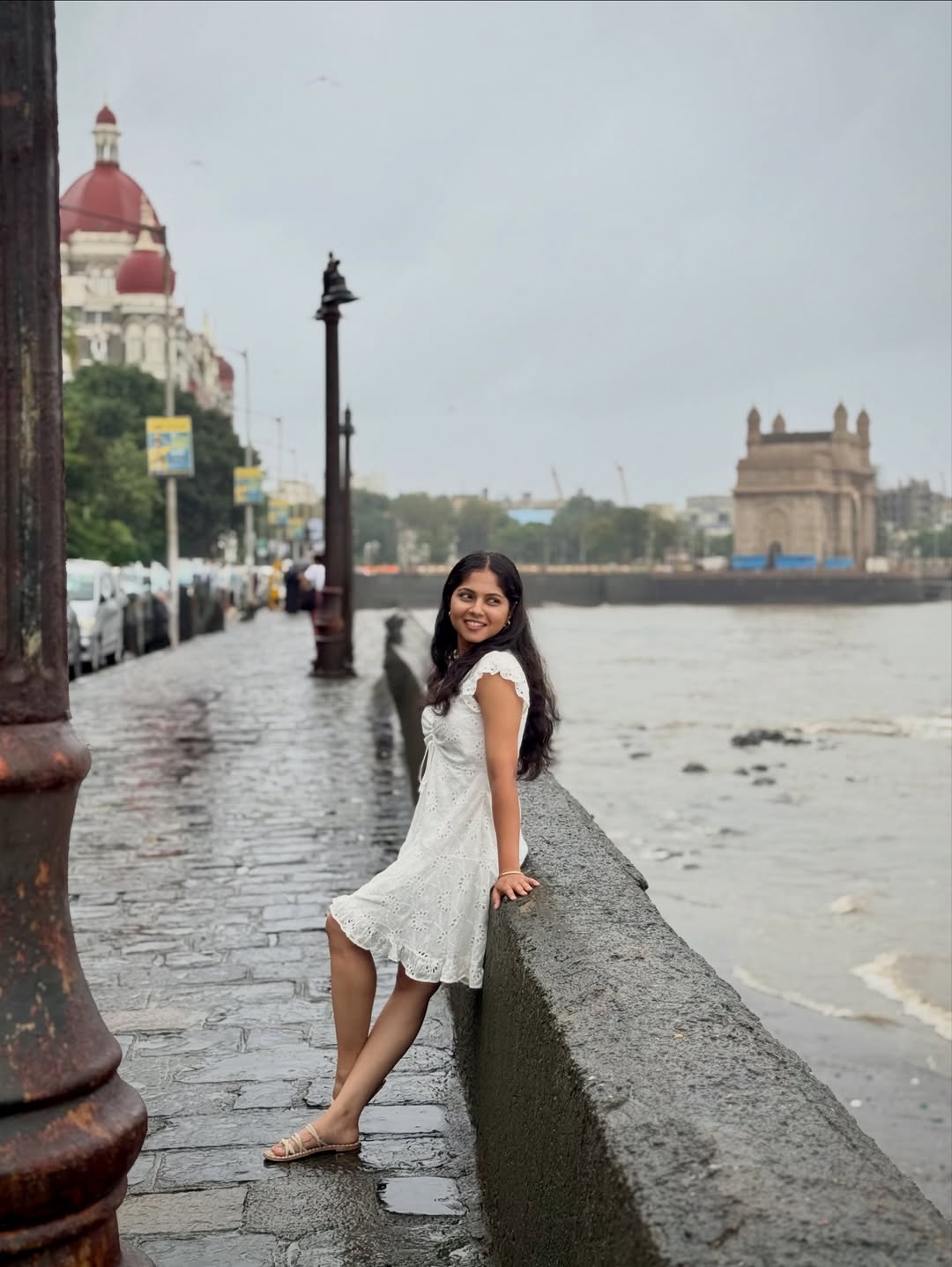 Vijaya Babar Mumbai Photoshoot White Dress Look