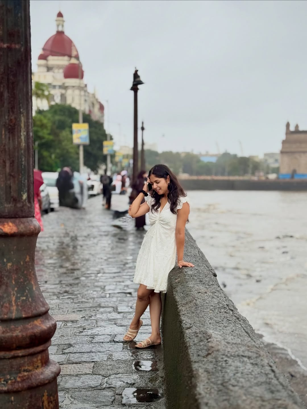 Vijaya Babar Mumbai Photoshoot White Dress Look