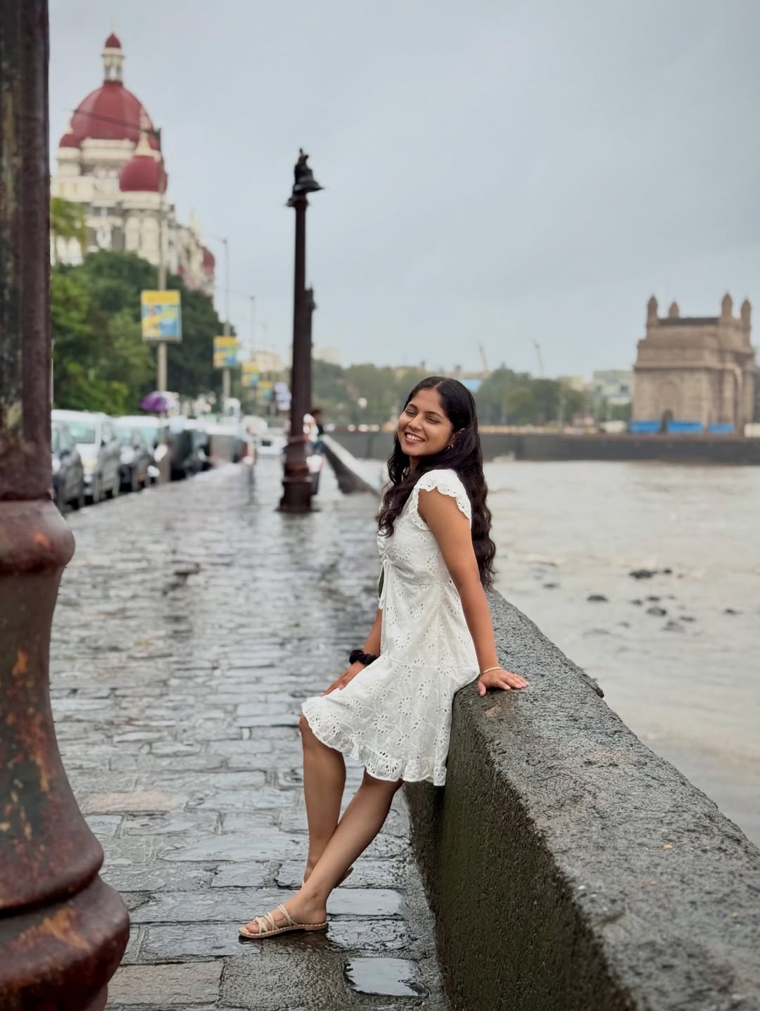 Vijaya Babar Mumbai Photoshoot White Dress Look